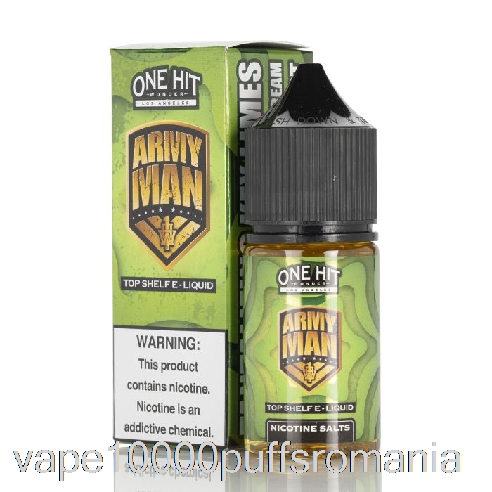 Vape Romania Army Man - One Hit Wonder Sare - 30ml 25mg